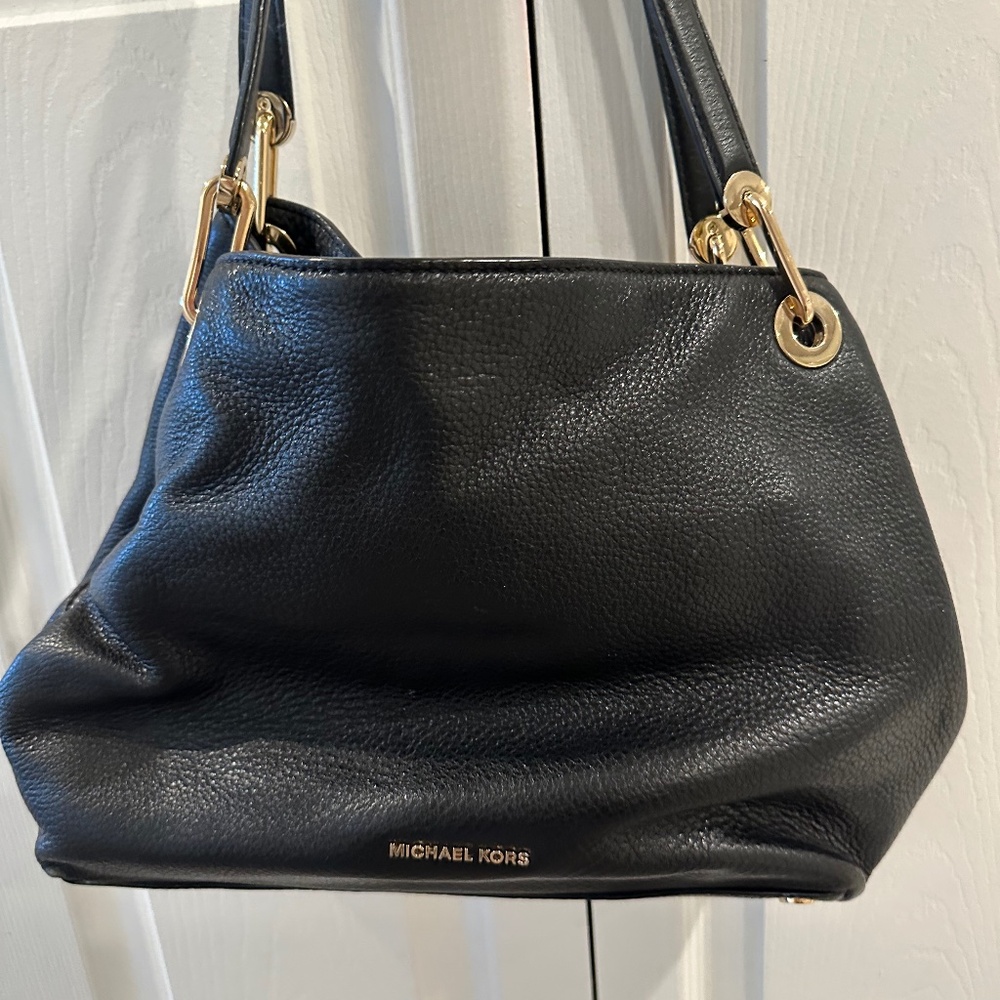 Michael Kors black Raven handbag